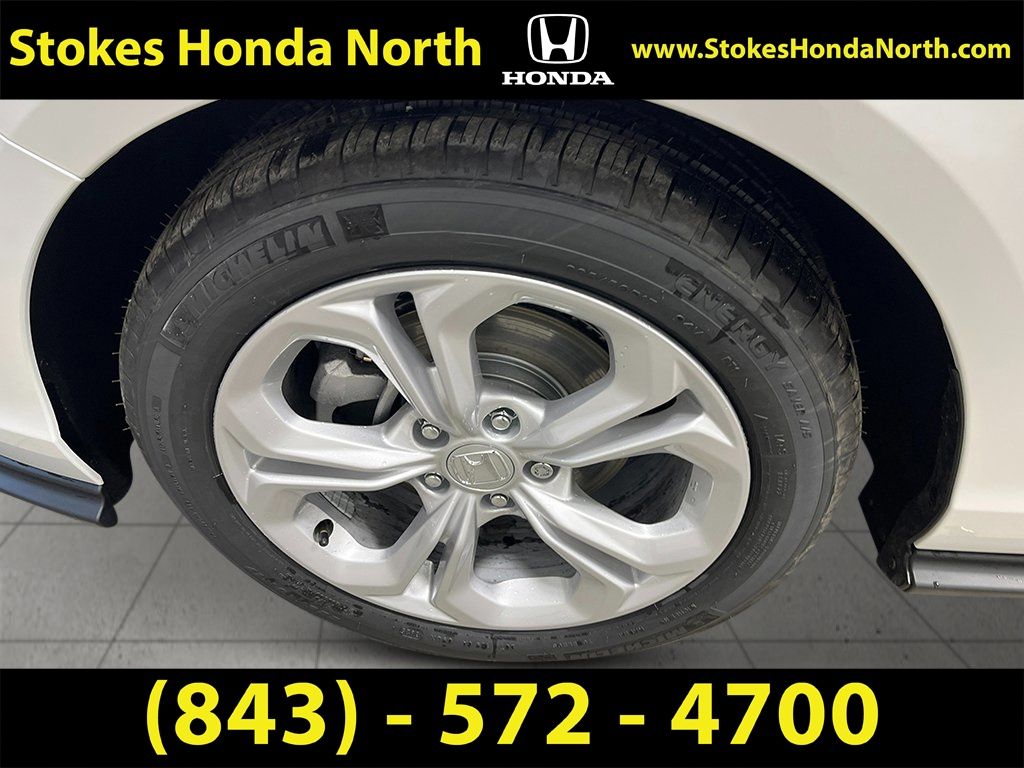 2026 Honda Accord LX White at Stokes Honda North