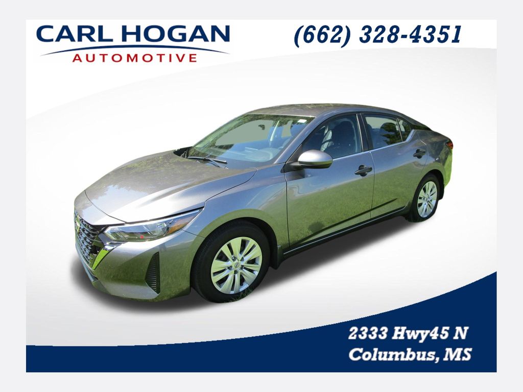 Gray (Gun Metallic) 2025 Nissan Sentra Sedan Front-Wheel Drive Continuously Variable Transmission