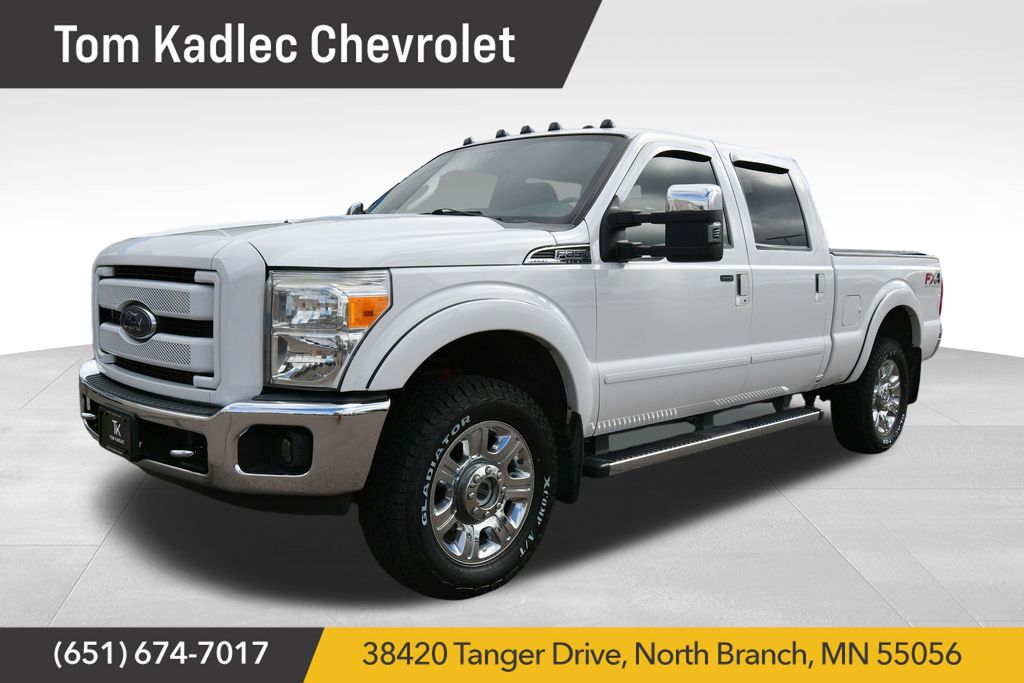 Oxford White 2015 Ford F-350 Super Duty Pickup Truck Four-Wheel Drive 6-Speed Automatic