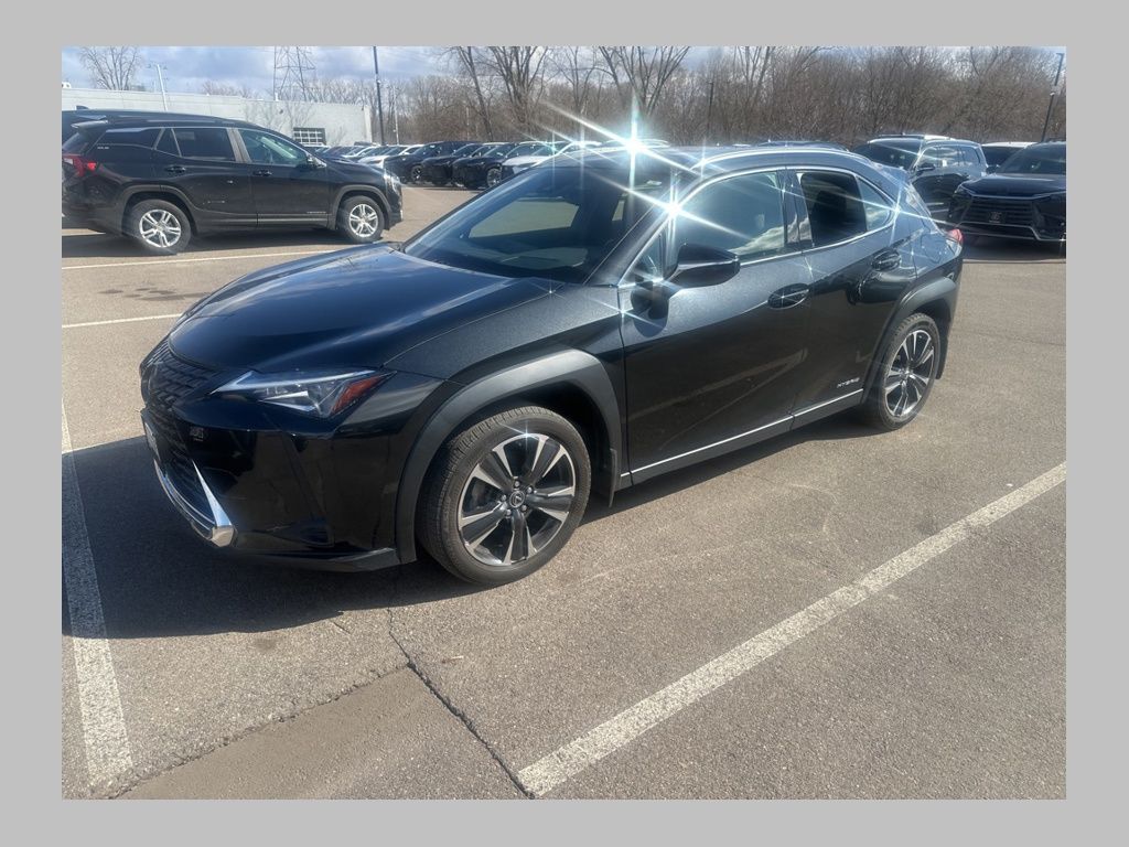 Black 2021 Lexus UX Hybrid 250h AWD SUV / Crossover All-Wheel Drive Continuously Variable Transmission