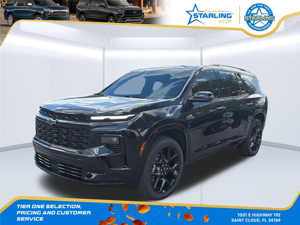 Mosaic Black Metallic 2026 Chevrolet Traverse SUV / Crossover Four-Wheel Drive 8-Speed Automatic