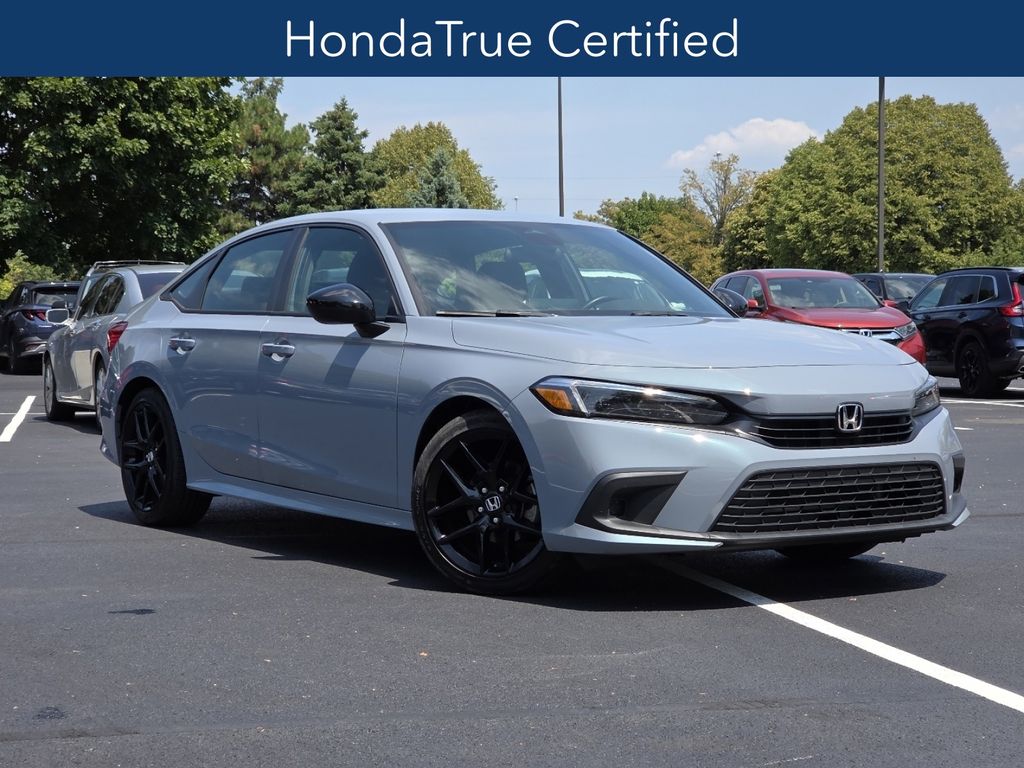 Certified Used 2024 Gray Honda Sport image 3