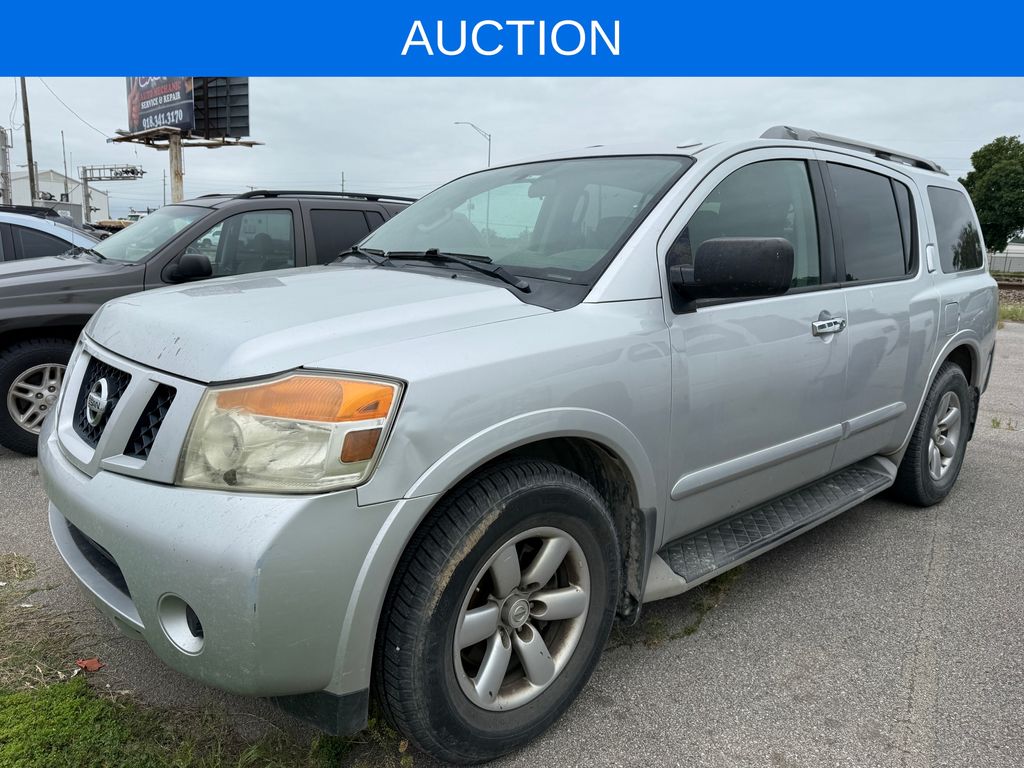 Brilliant Silver Metallic 2013 Nissan Armada SUV / Crossover 4X2 5-Speed Automatic Overdrive