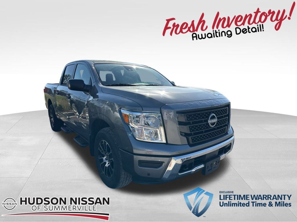 2023 Gun Metallic Nissan Titan SV Truck