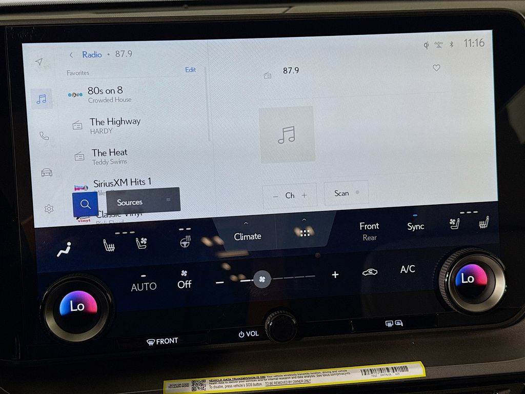 2025 Lexus TX 350 11