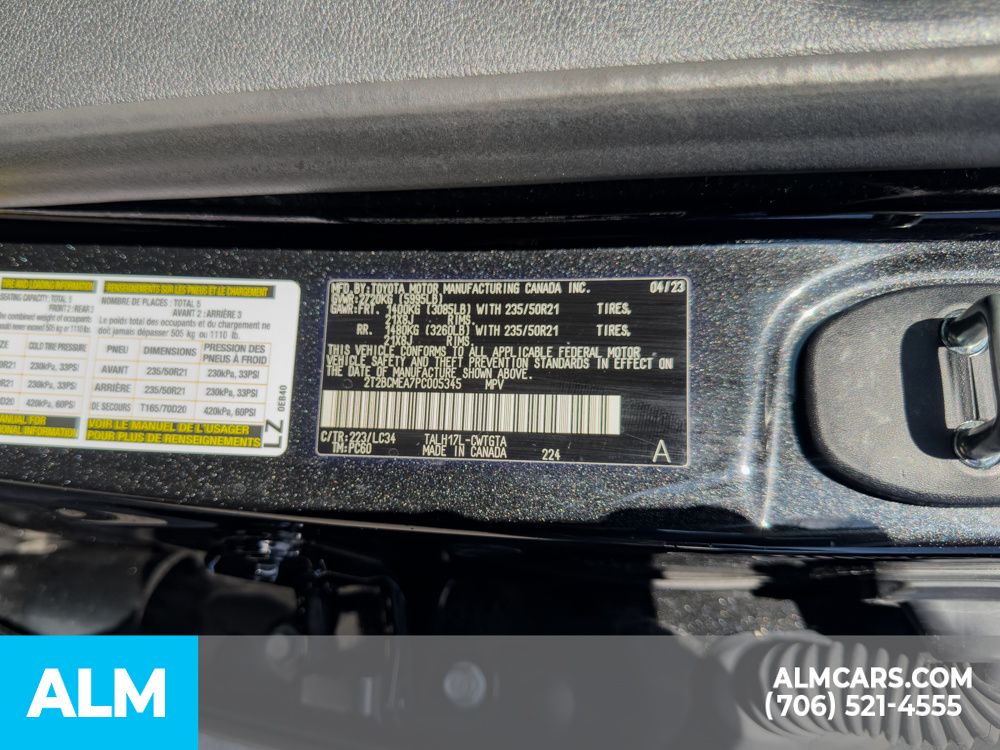 Used 2023 Black Lexus 500h F SPORT Performance image 20