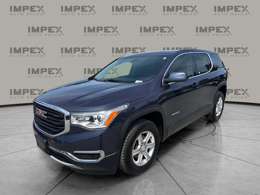 Blue Steel Metallic 2018 GMC Acadia SUV / Crossover Four-Wheel Drive 6-Speed Automatic