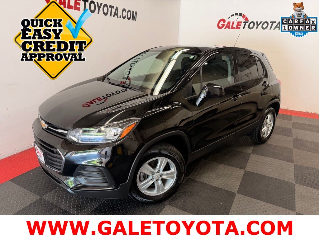 Black Metallic 2020 Chevrolet Trax LS AWD SUV / Crossover All-Wheel Drive 6-Speed Automatic
