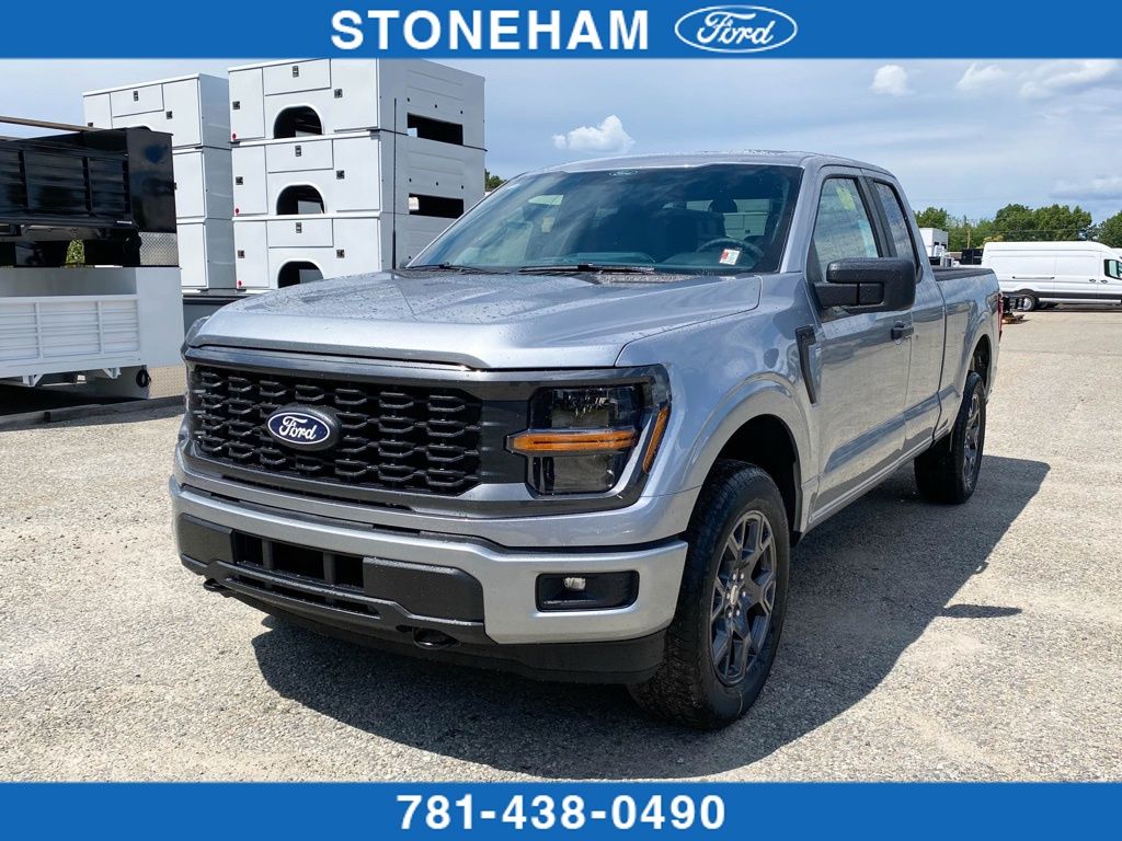 Iconic Silver Metallic 2026 Ford F-150 Pickup Truck Four-Wheel Drive Automatic