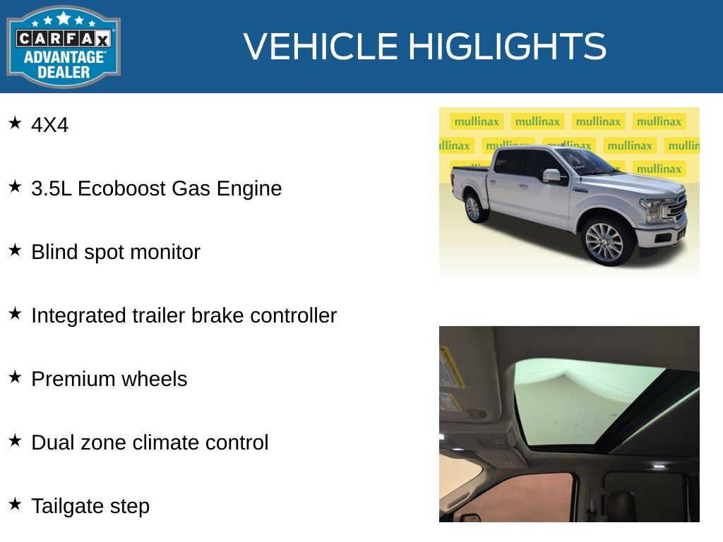 Used 2019 White Ford Limited image 21
