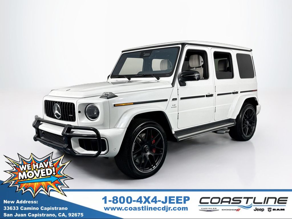MANUFAKTUR Moonlight Whit 2025 Mercedes-Benz G-Class SUV / Crossover All-Wheel Drive 9-Speed Automatic