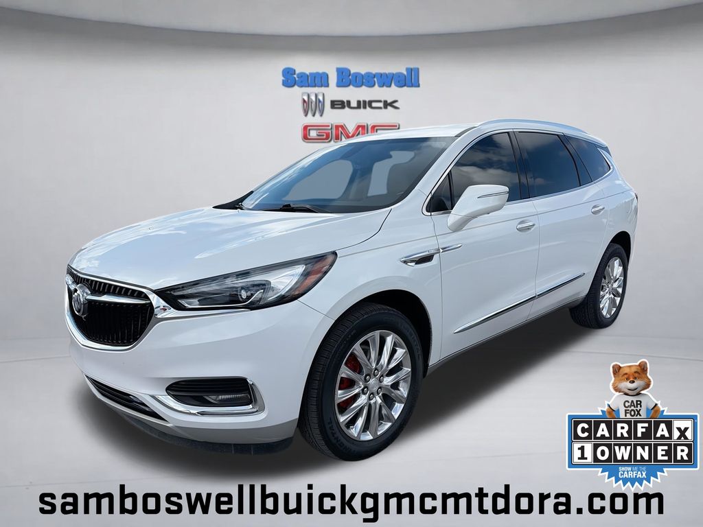 White Frost Tricoat 2020 Buick Enclave Essence FWD SUV / Crossover Front-Wheel Drive 9-Speed Automatic