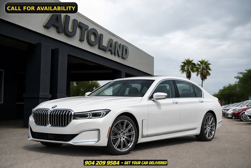 Alpine White 2020 BMW 7 Series Sedan All-Wheel Drive 8-Speed Automatic