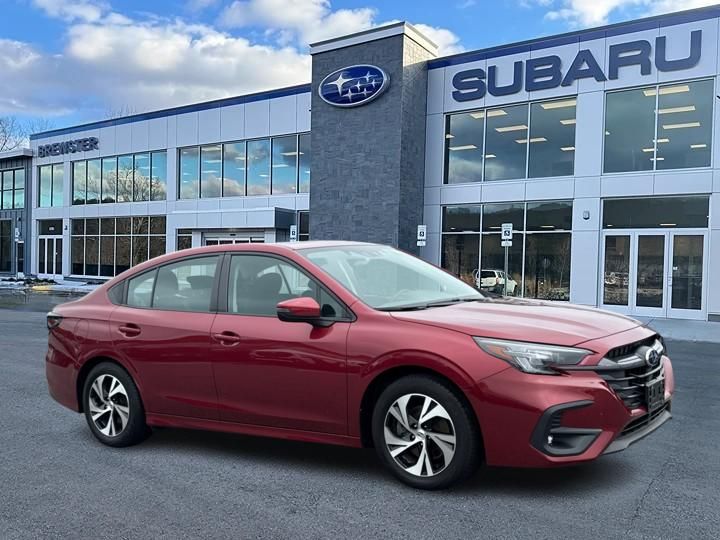 Crimson Red Pearl 2024 Subaru Legacy Sedan All-Wheel Drive Continuously Variable Transmission