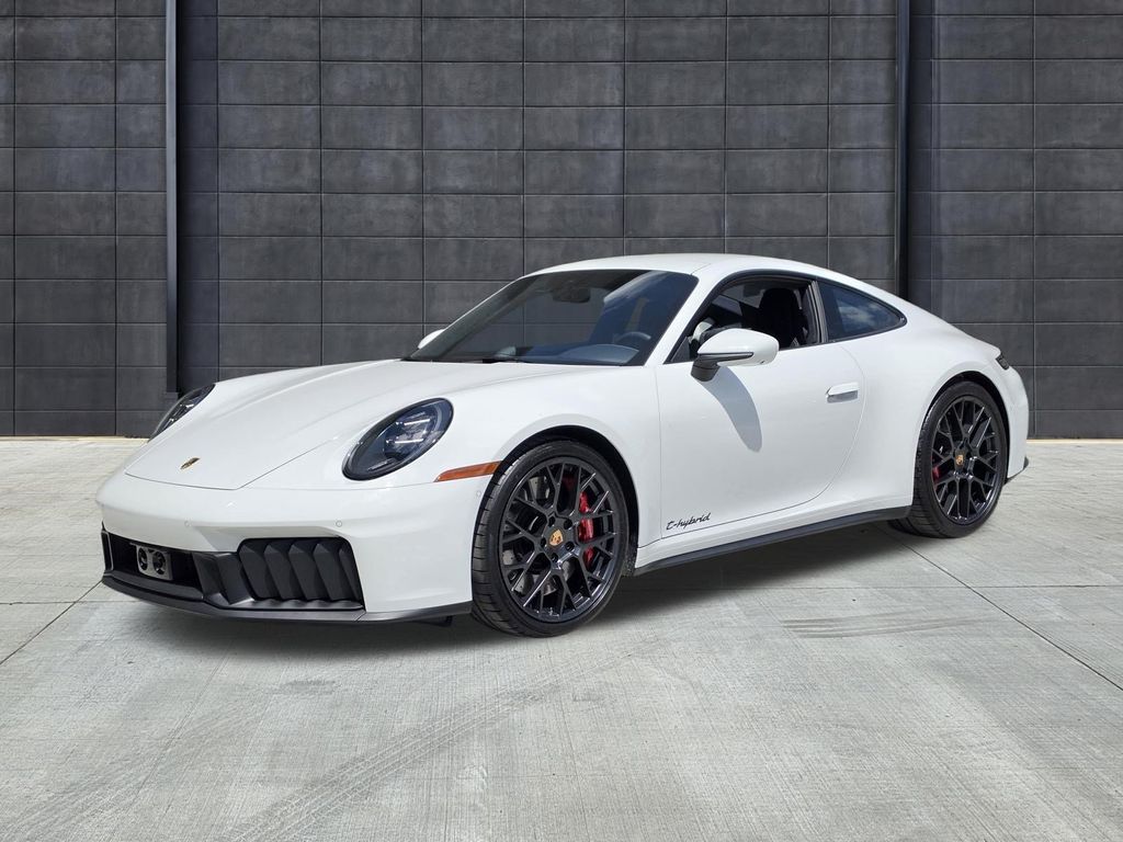 White 2025 Porsche 911 Coupe All-Wheel Drive 8-Speed Automatic