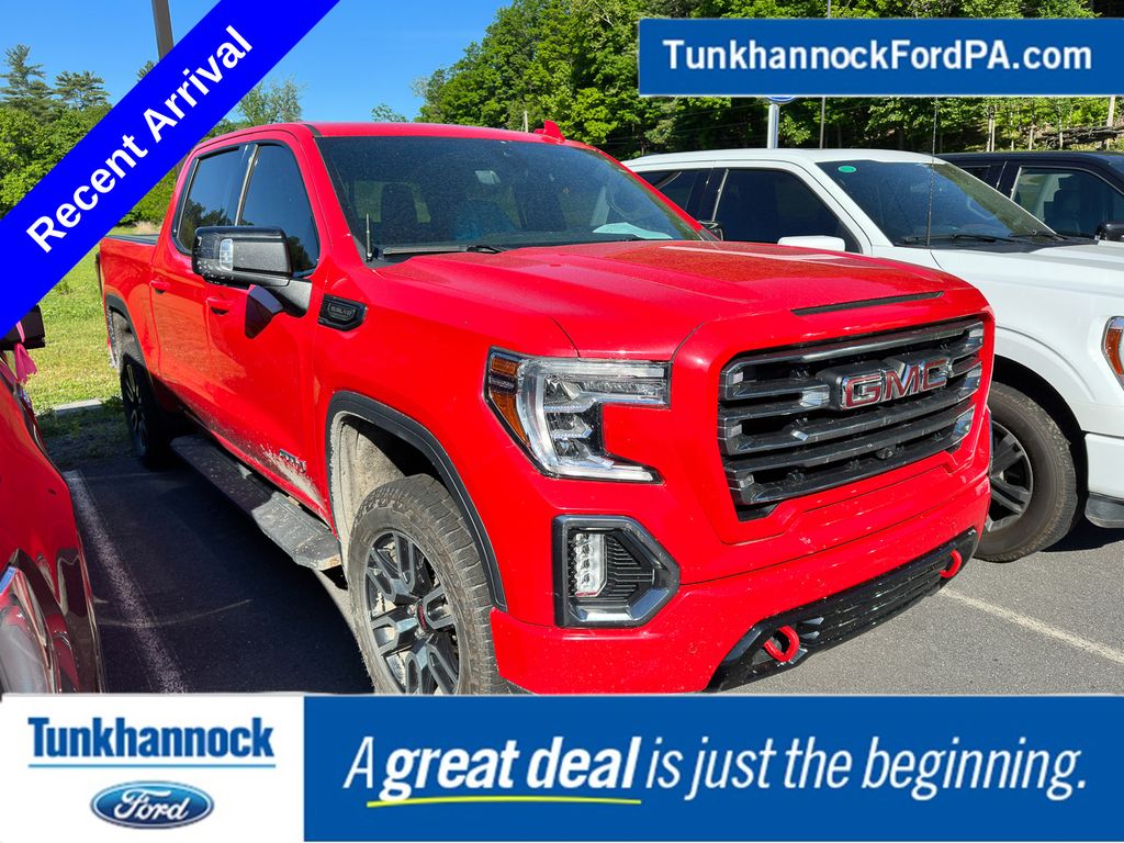 Cardinal Red 2021 GMC Sierra 1500 Pickup Truck Four-Wheel Drive Automatic