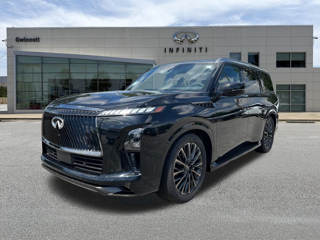 Mineral Black/Graphite Shadow 2026 INFINITI QX80 Autograph 4WD SUV / Crossover All-Wheel Drive 9-Speed Automatic