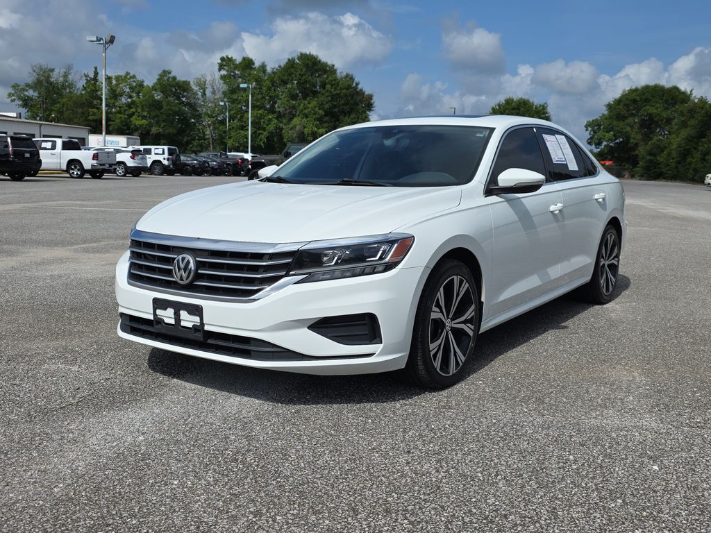 2021 Volkswagen Passat Sedan Front-Wheel Drive 6-Speed Automatic