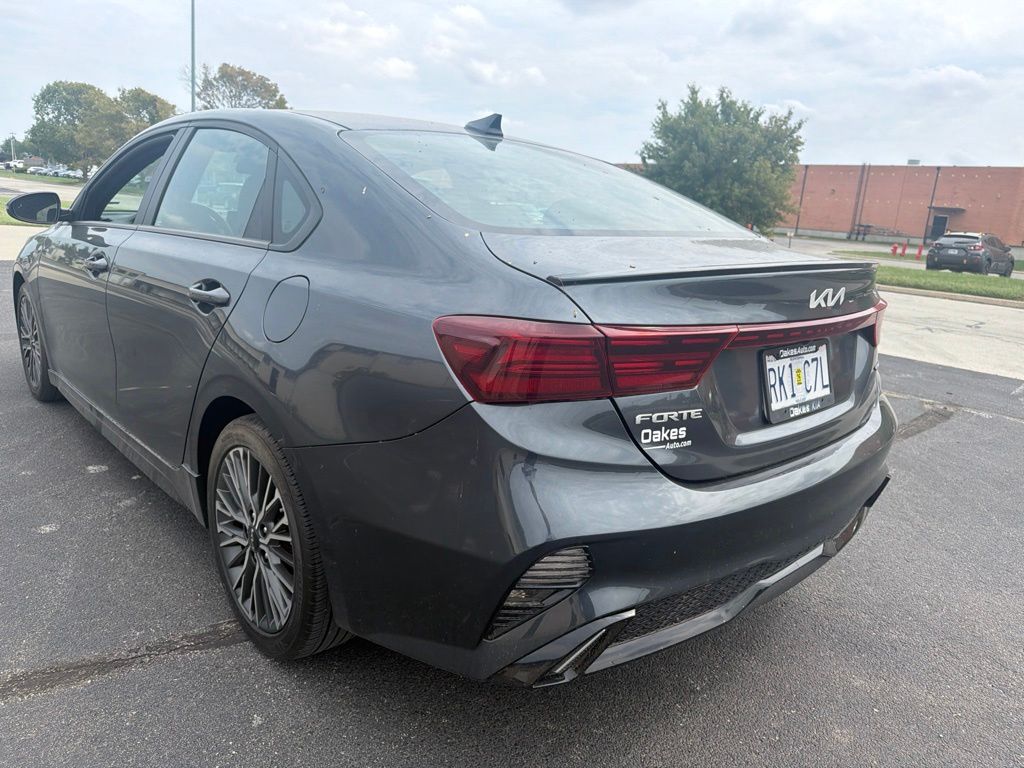 2023 Gravity Gray Kia Forte GT-Line FWD Sedan