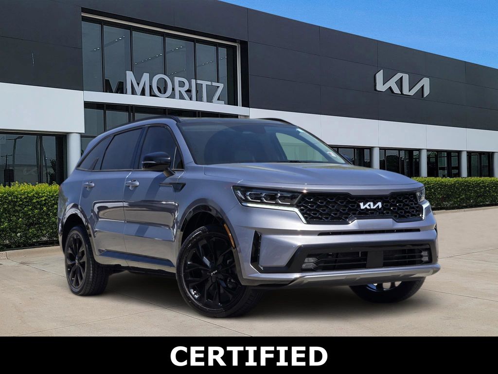Everlasting Silver 2022 Kia Sorento SX AWD SUV / Crossover All-Wheel Drive 8-Speed Dual Clutch
