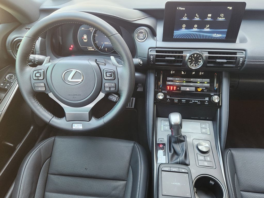 2023 Lexus IS 350 F SPORT Silver at Monument Chevrolet