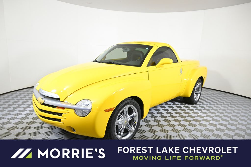 Slingshot Yellow 2005 Chevrolet SSR LS RWD Convertible Rear-Wheel Drive 6-Speed Manual