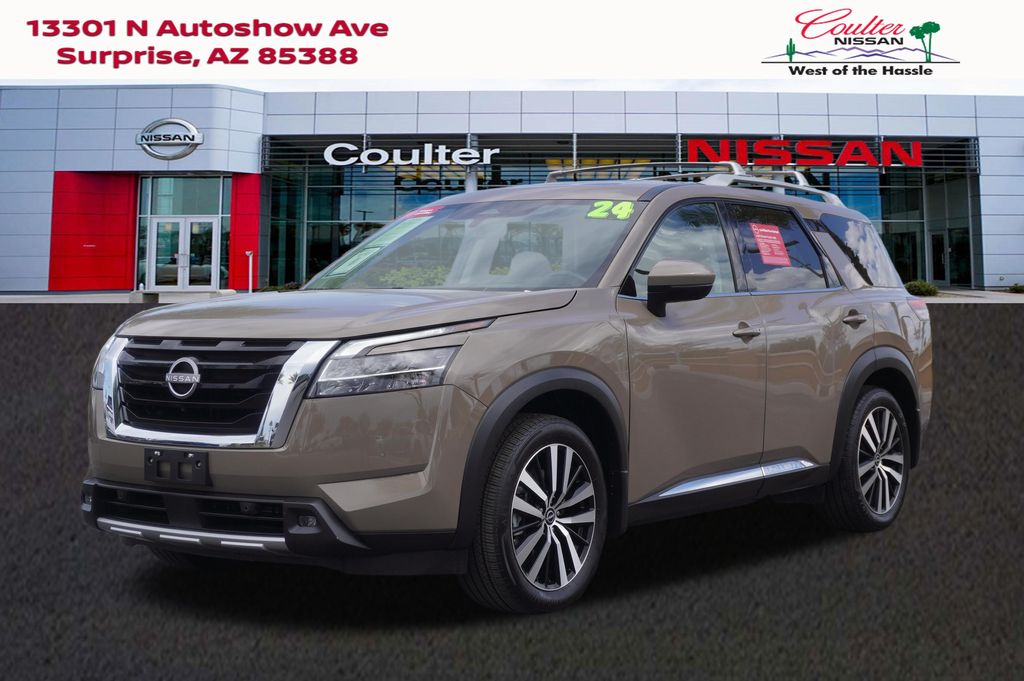 Baja Storm 2024 Nissan Pathfinder Platinum 4WD SUV / Crossover All-Wheel Drive 9-Speed Automatic
