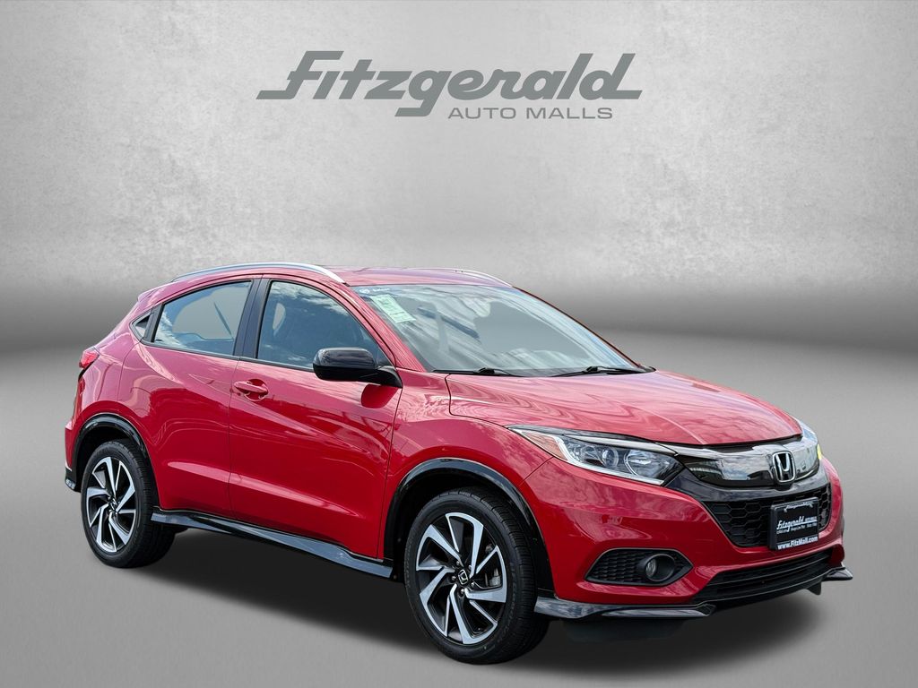 Red 2019 Honda HR-V Sport AWD SUV / Crossover All-Wheel Drive Continuously Variable Transmission
