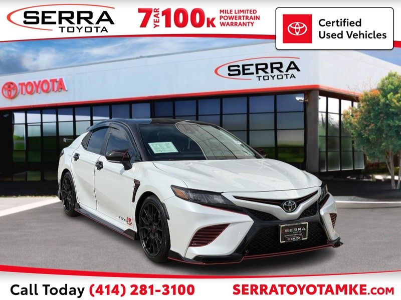 Midnight Black Metallic 2021 Toyota Camry TRD FWD Sedan Front-Wheel Drive 8-Speed Automatic