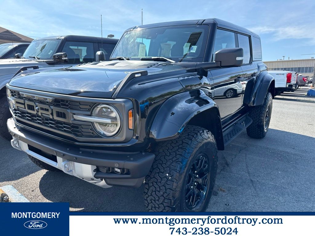 Shadow Black 2026 Ford Bronco Raptor SUV / Crossover Four-Wheel Drive Automatic