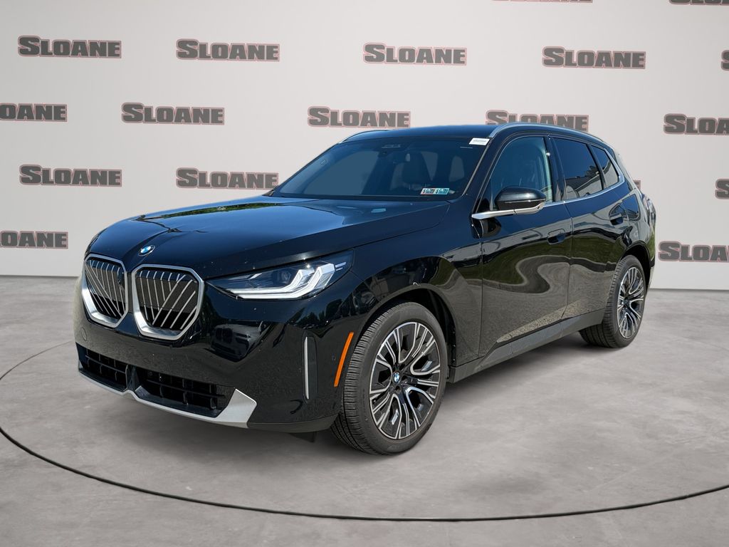 Black Sapphire Metallic 2025 BMW X3 30 xDrive SUV / Crossover All-Wheel Drive 8-Speed Automatic