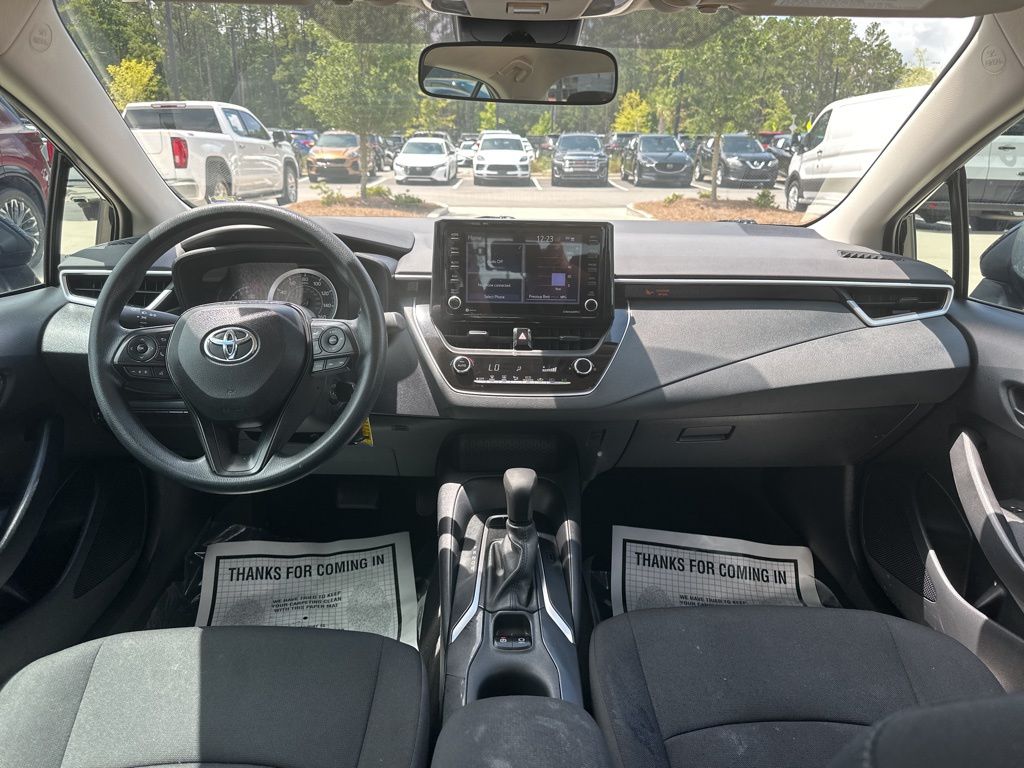 2022 Black Sand Pearl Toyota Corolla LE FWD Sedan