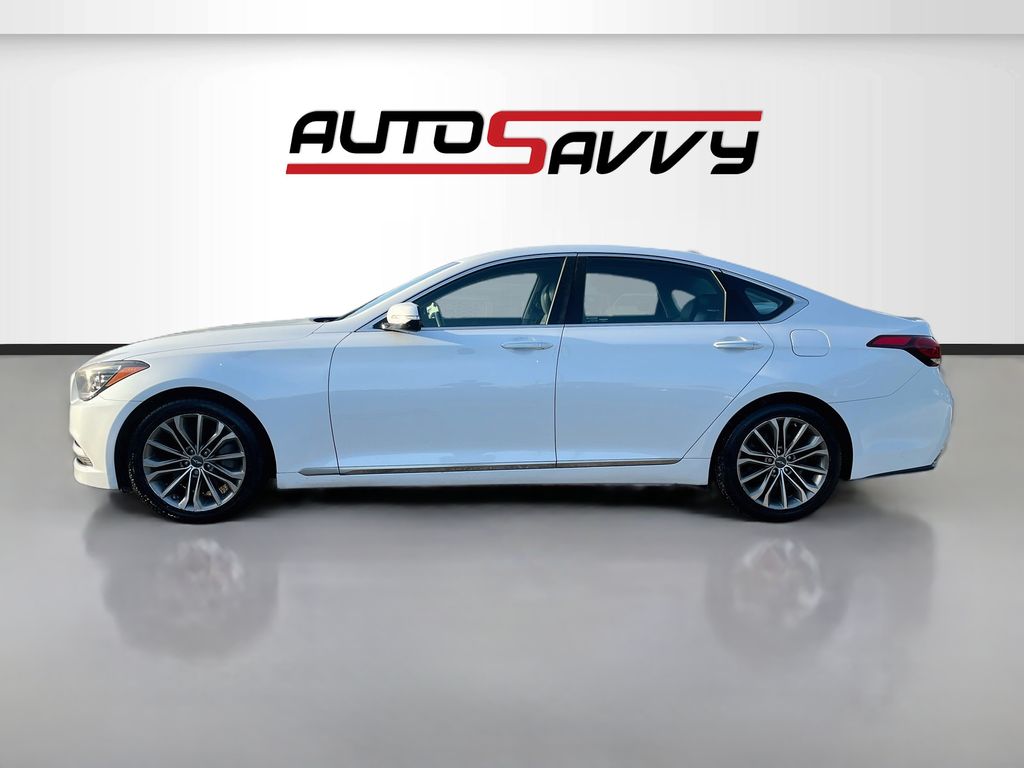 2015 Hyundai Genesis 3.8 White at Gullo Toyota