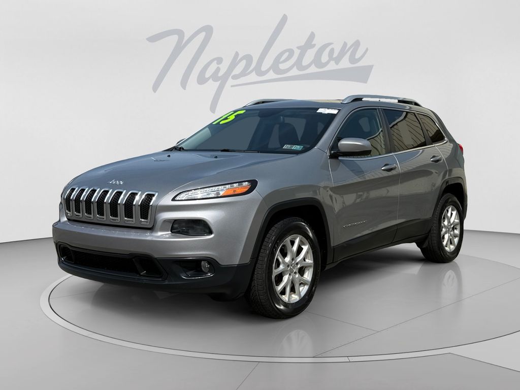 Billet Silver Metallic Clearcoat 2015 Jeep Cherokee SUV / Crossover Four-Wheel Drive 9-Speed Automatic