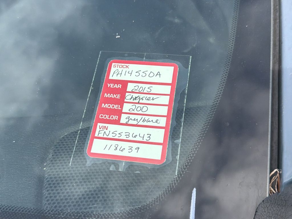 used 2015 Chrysler 200 car, priced at $8,991