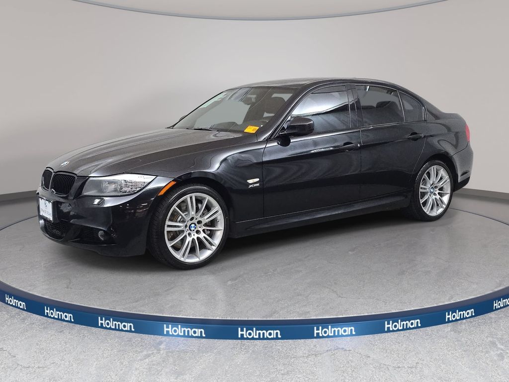 Black Sapphire Metallic 2011 BMW 3 Series Sedan All-Wheel Drive 6-Speed Automatic
