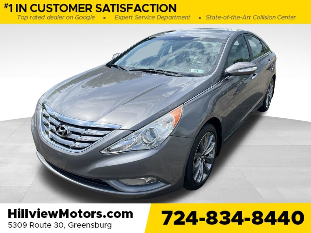 Harbor Gray Metallic 2011 Hyundai Sonata 2.0T Limited FWD Sedan Front-Wheel Drive 6-Speed Automatic