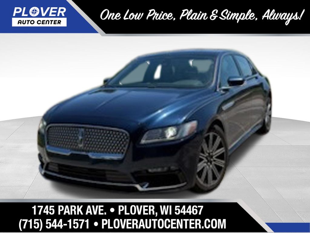  2017 Lincoln Continental Reserve AWD   