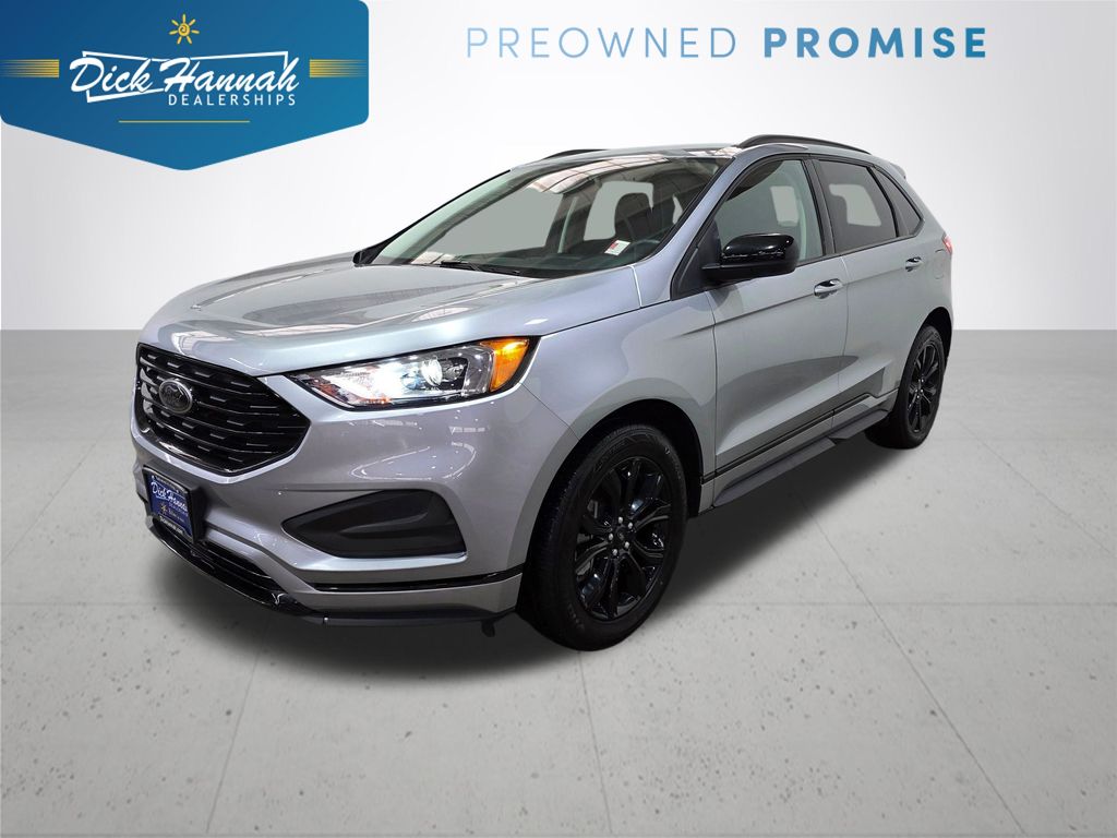 Silver Metallic 2024 Ford Edge SUV / Crossover All-Wheel Drive 8-Speed Automatic