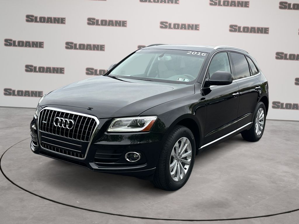 Brilliant Black 2016 Audi Q5 2.0T Premium Plus SUV / Crossover All-Wheel Drive 8-Speed Automatic