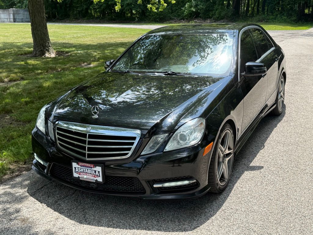 Black 2013 Mercedes-Benz E-Class Sedan 7-Speed Automatic