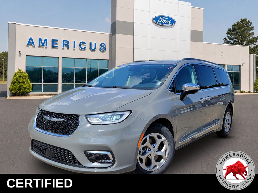 Ceramic Gray Clearcoat 2023 Chrysler Pacifica Minivan Front-Wheel Drive 9-Speed Automatic