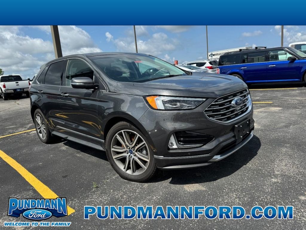 Gray (Magnetic) 2019 Ford Edge SUV / Crossover All-Wheel Drive Automatic