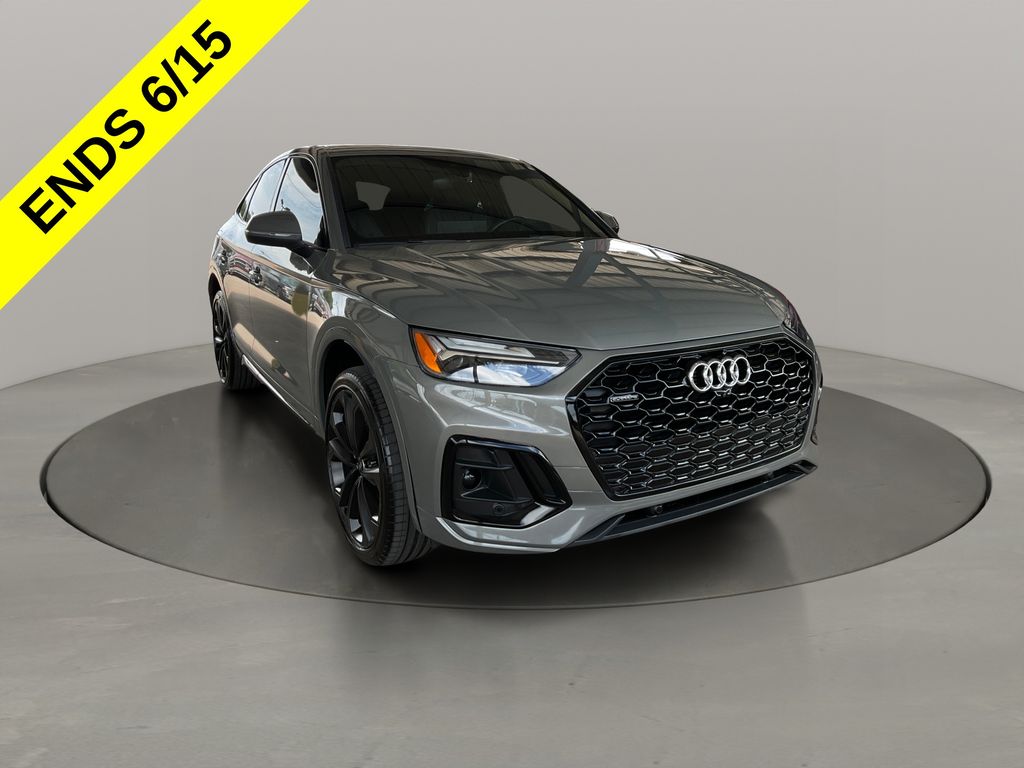 Chronos Gray Metallic 2023 Audi Q5 Sportback quattro Premium Plus S Line 45 TFSI AWD Sedan All-Wheel Drive 7-Speed Automatic
