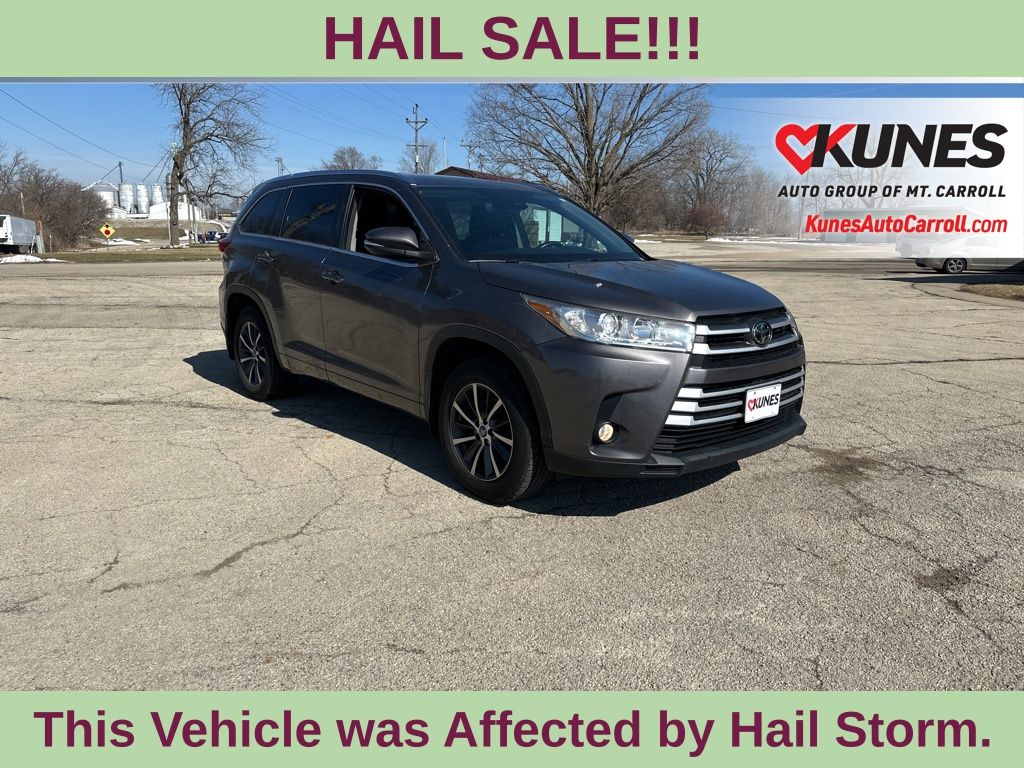 Predawn Gray Mica 2017 Toyota Highlander XLE AWD SUV / Crossover All-Wheel Drive 8-Speed Automatic