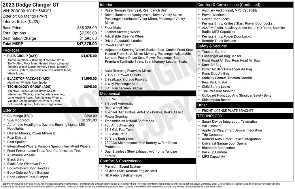 2023 Dodge Charger GT