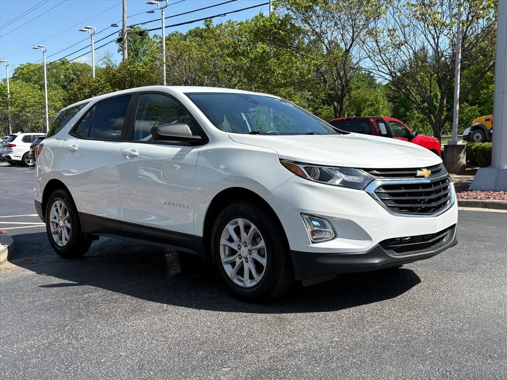 Summit White 2021 Chevrolet Equinox LS AWD with 1LS SUV / Crossover Four-Wheel Drive 6-Speed Automatic Overdrive