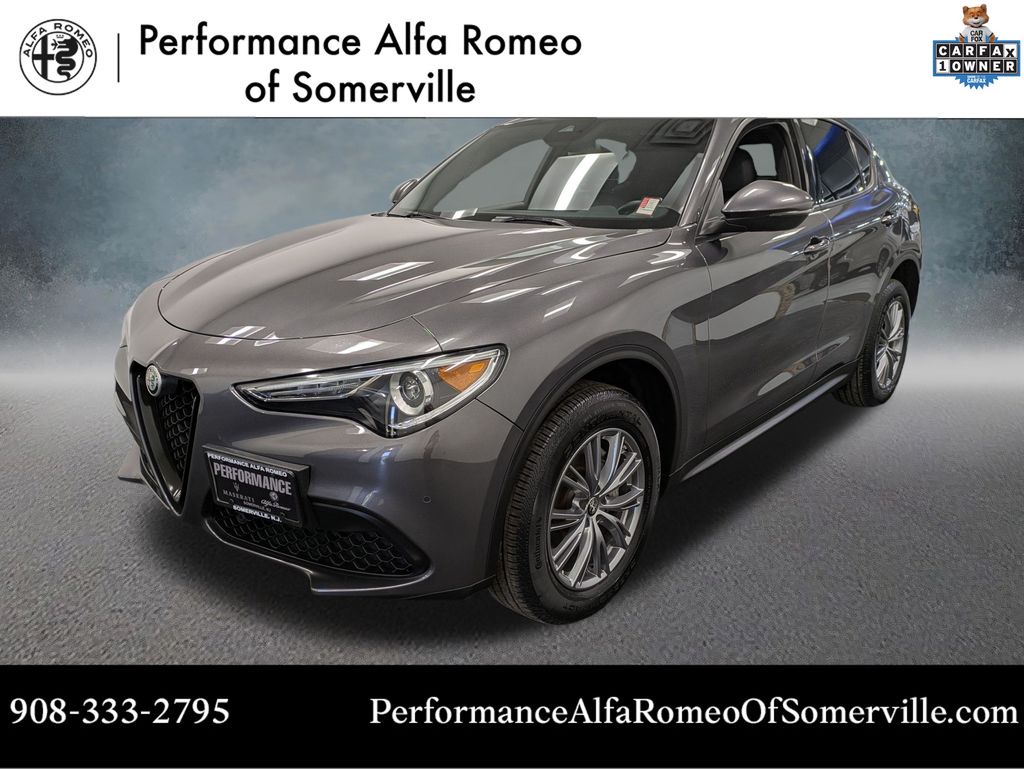 Vesuvio Gray Metallic 2023 Alfa Romeo Stelvio Sprint AWD SUV / Crossover All-Wheel Drive 8-Speed Automatic