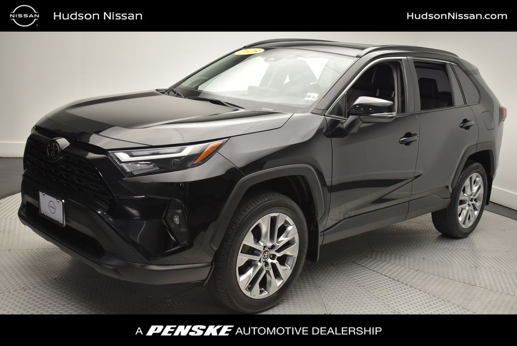 Midnight Black Metallic 2023 Toyota RAV4 XLE Premium AWD SUV / Crossover All-Wheel Drive 8-Speed Automatic