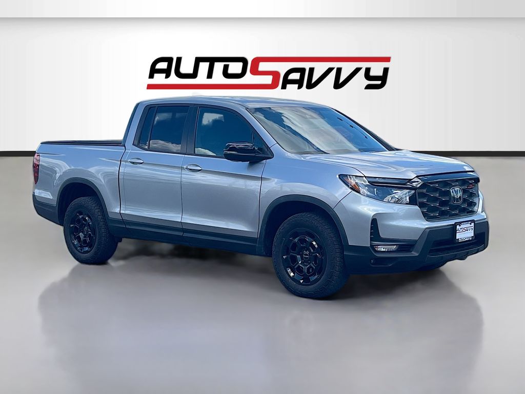 Silver 2026 Honda Ridgeline Pickup Truck All-Wheel Drive 9-Speed Automatic